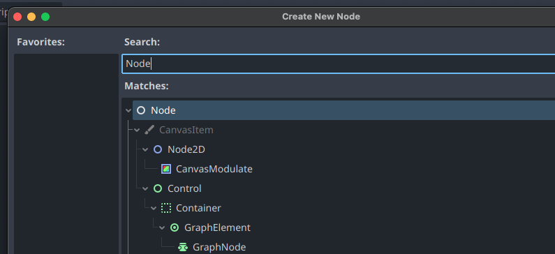 Godot Editor - Create a basic Node